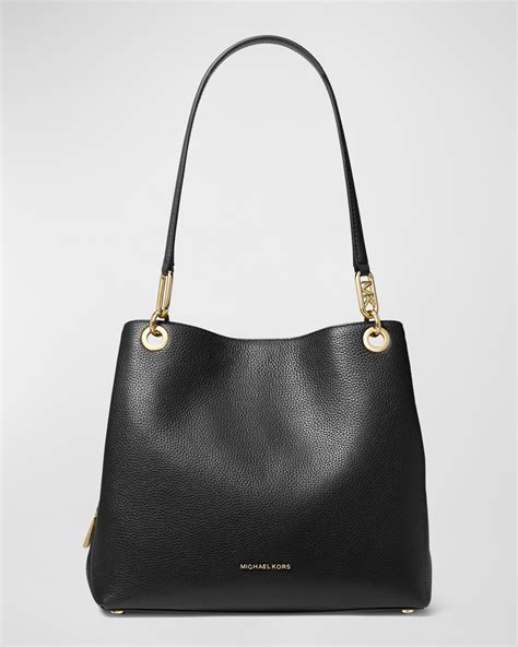 michael kors ruched leather ring handle bag|michael kors handbags sale.